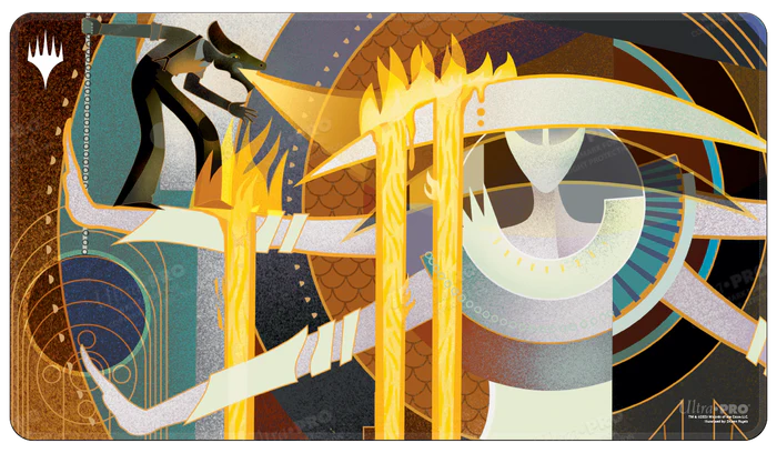 March Of The Machine Aftermath Art Playmat