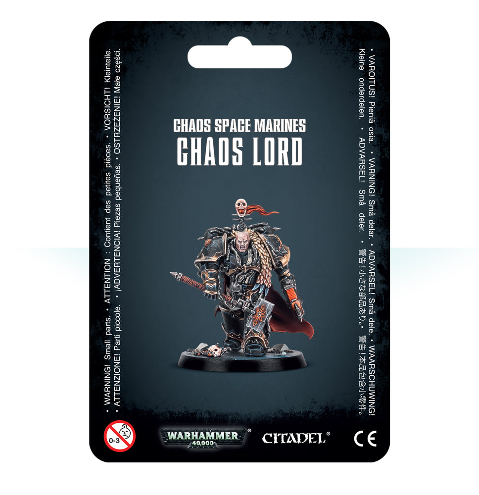 Chaos Space Marines: Chaos Lord in Terminator Armor