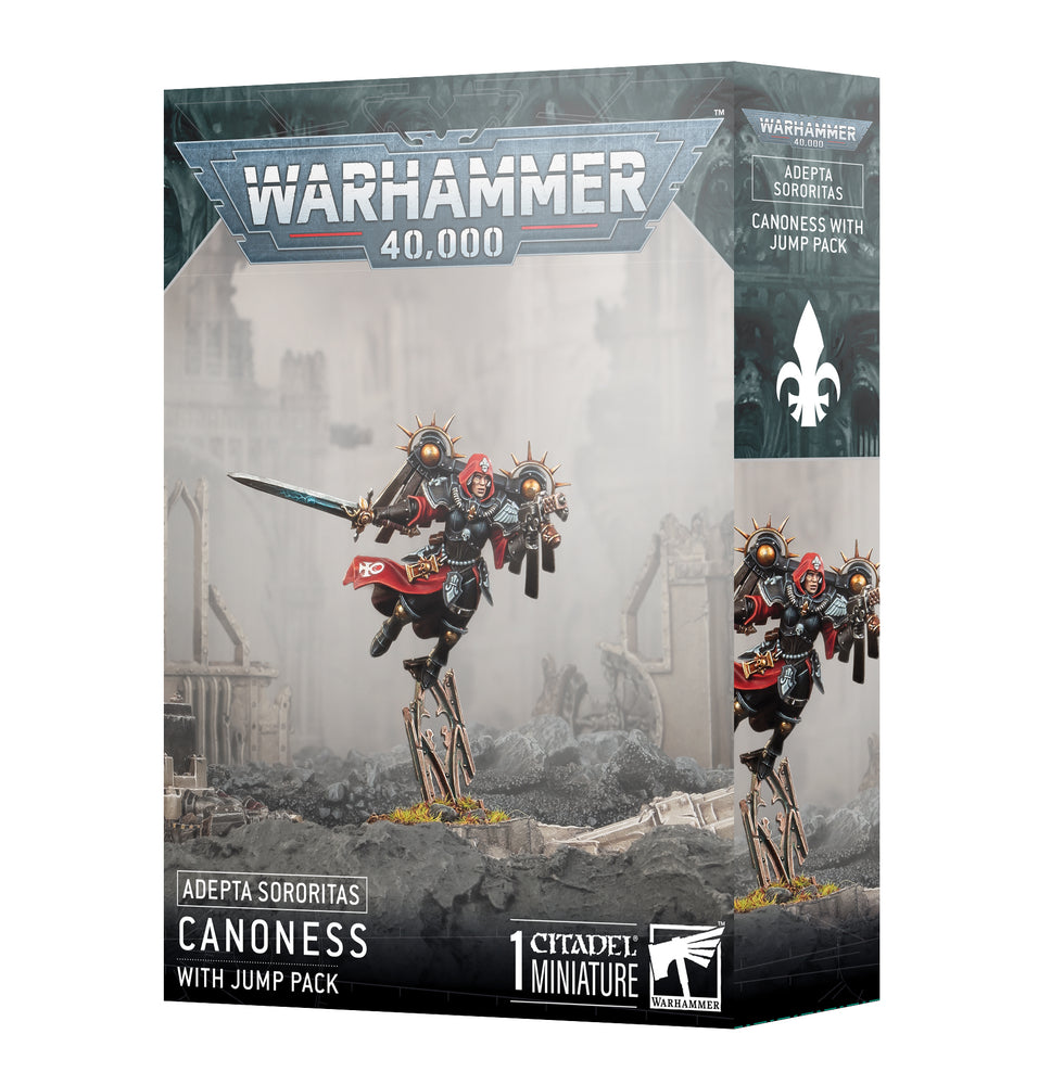 Adepta Sororitas: Canoness with Jump Pack 52-61
