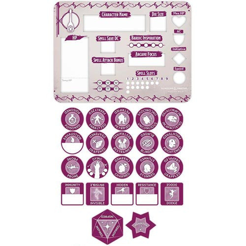 Dungeons and Dragons - Character Token Set