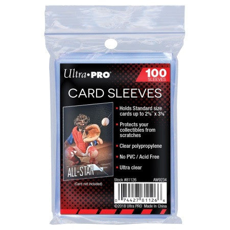 Ultra Pro: Soft Sleeve - 100ct
