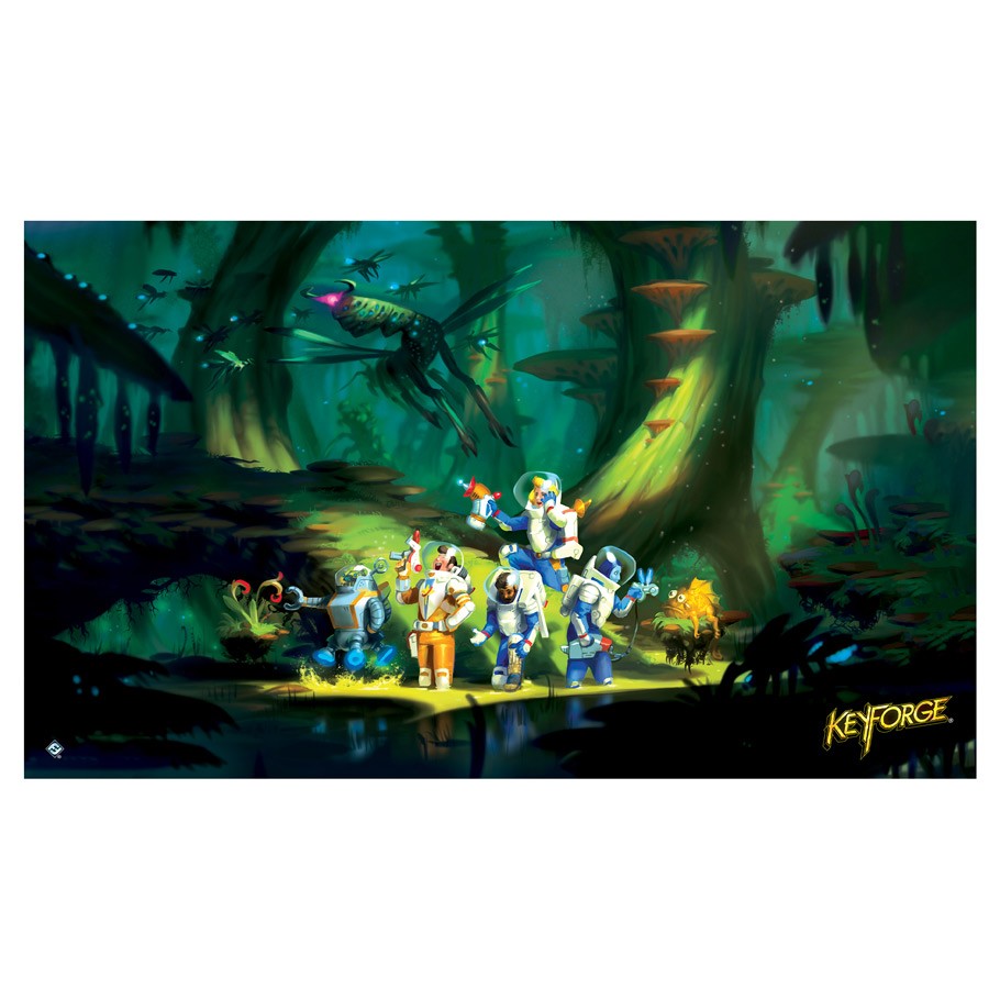 Keyforge Playmat: Away Team