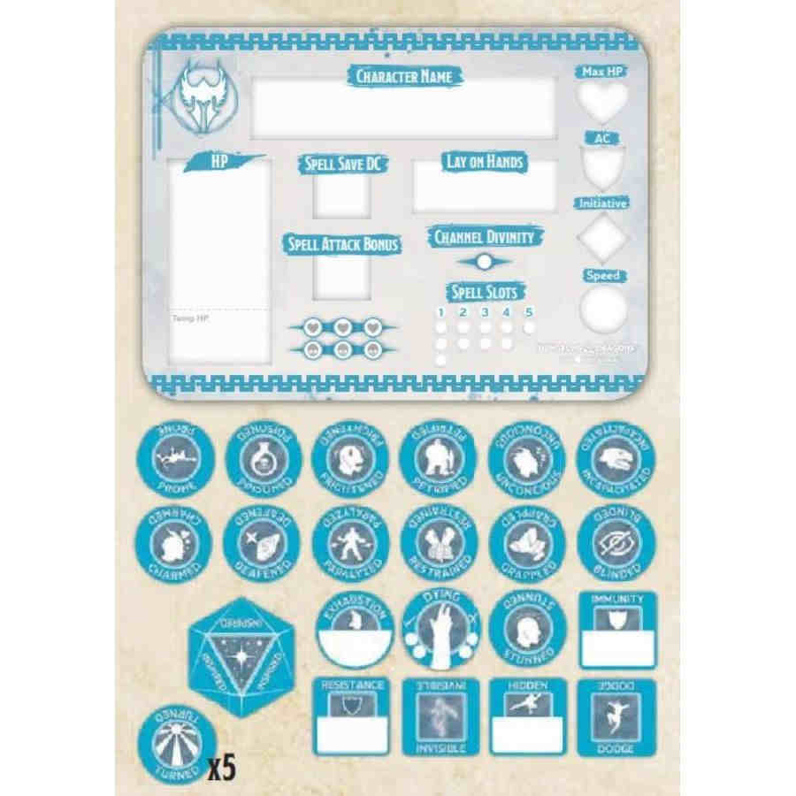 Dungeons and Dragons - Character Token Set