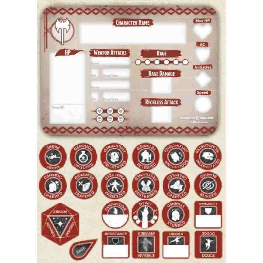 Dungeons and Dragons - Character Token Set