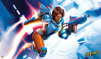 Keyforge Playmat: Tactical Officer Moon