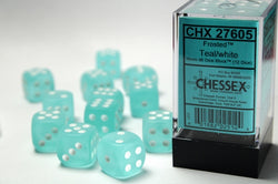 Chessex Frosted: 16mm D6 Dice Set