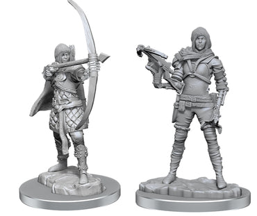 WizKids Deep Cuts Unpainted Miniatures: Human Rogue