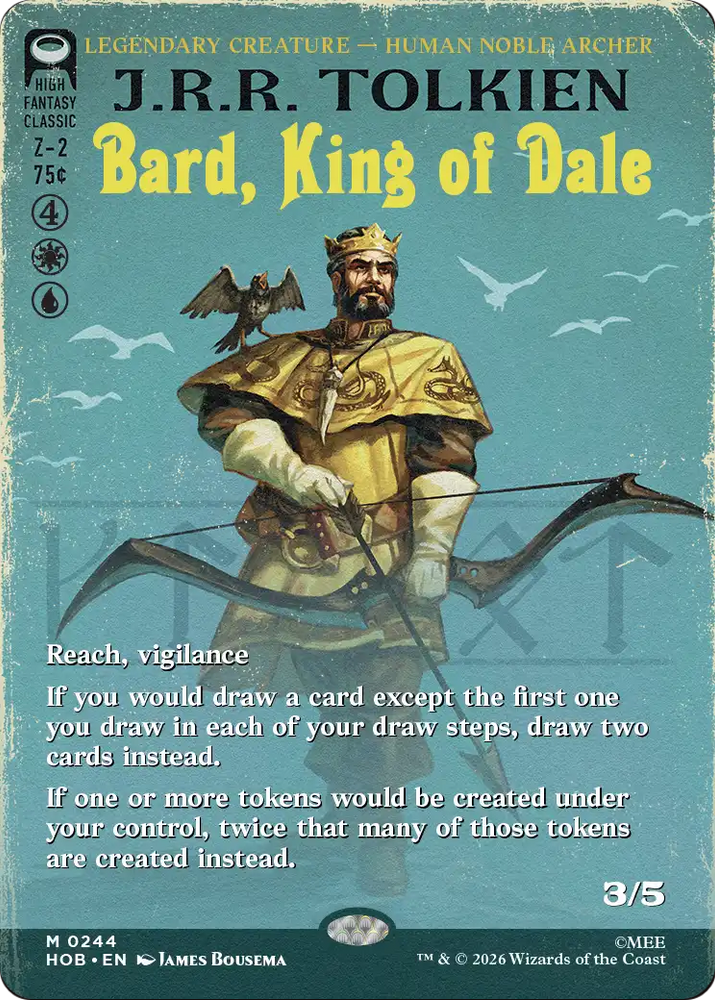 Bard, King of Dale (Borderless) [The Hobbit]