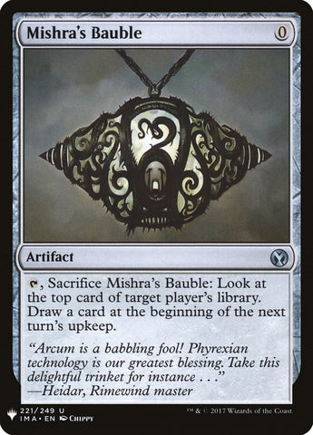 Mishra's Bauble [Mystery Booster]