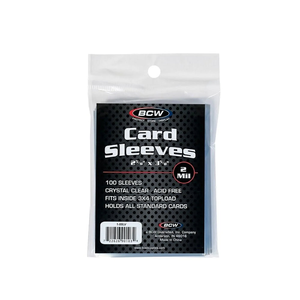 BCW: Standard 100ct Sleeves (Clear)