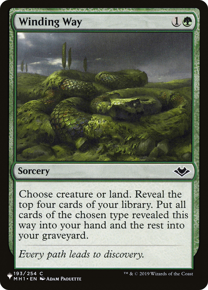 Winding Way [The List Reprints]