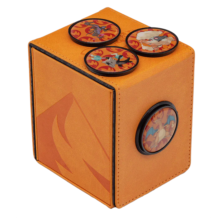 Ultra Pro: Pokemon Alcove Click Deck Box: Scorching Summit
