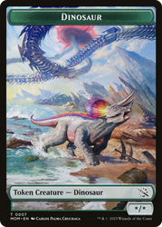 Citizen // Dinosaur Double-Sided Token [The List]