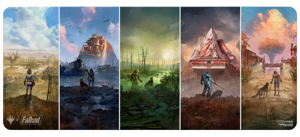 MTG Fallout Wastelands 6ft Table Playmat