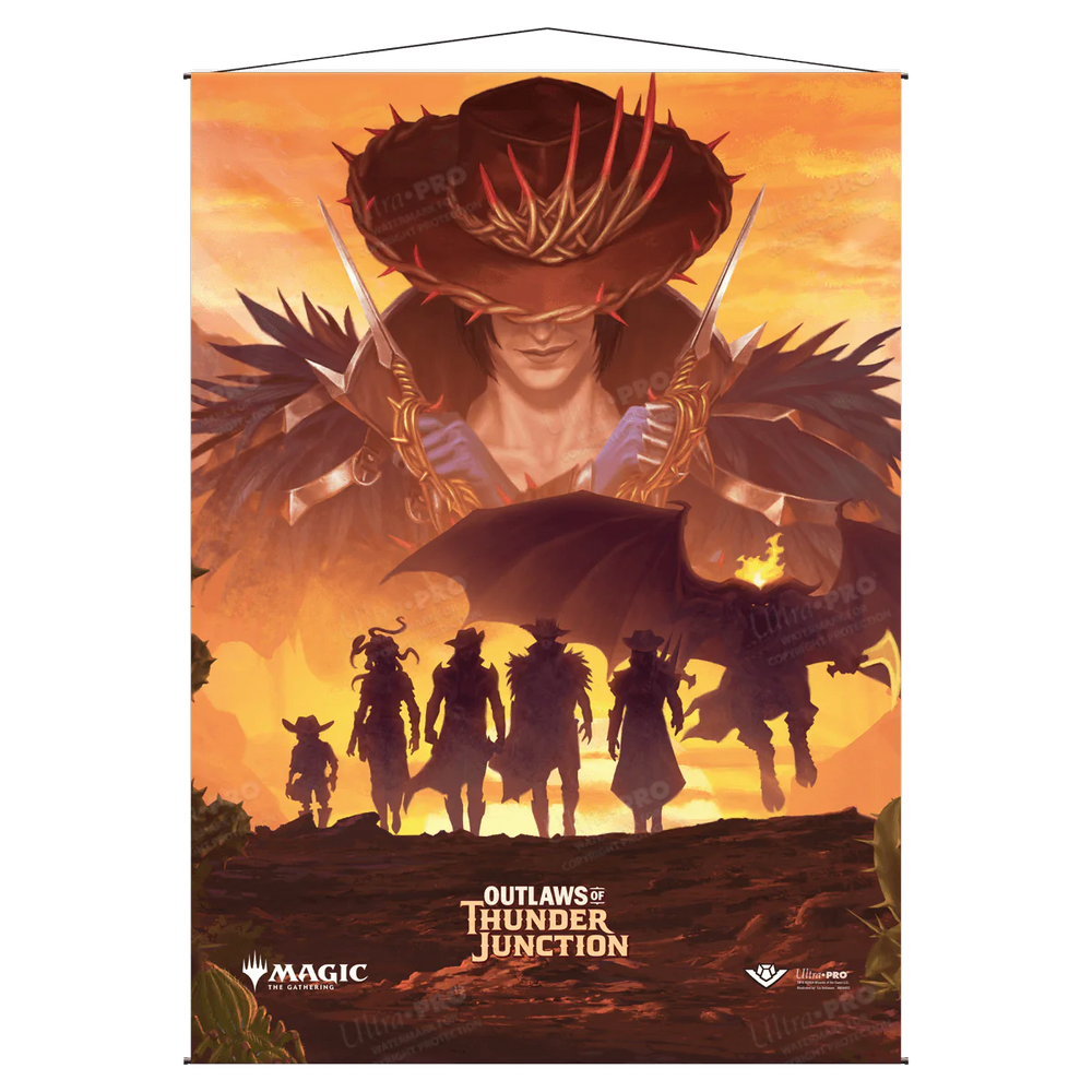 Magic the Gathering Thunder Junction Wall Scroll