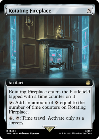 Rotating Fireplace (Extended Art) [Doctor Who]