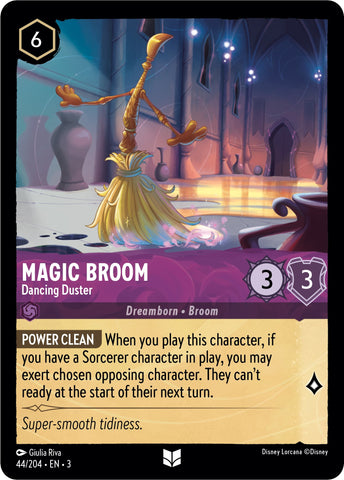 Magic Broom - Dancing Duster (44/204) [Into the Inklands]