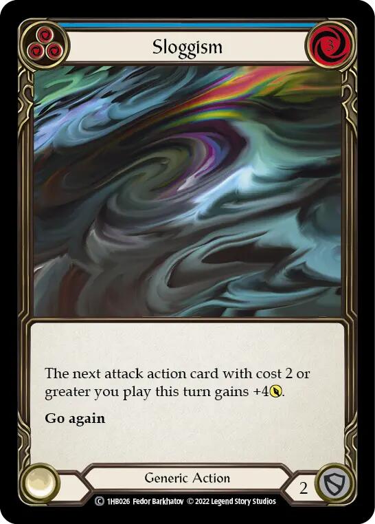 Sloggism (Blue) [1HB026] (History Pack 1 Bravo Blitz Deck)