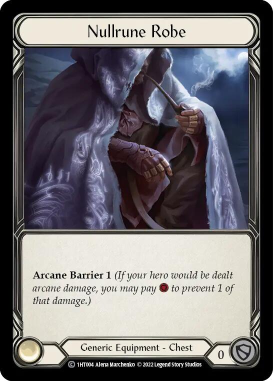 Nullrune Robe [1HT004] (History Pack 1 Dorinthea Blitz Deck)