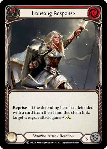 Ironsong Response (Red) [1HT008] (History Pack 1 Dorinthea Blitz Deck)
