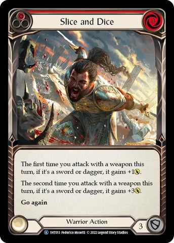 Slice and Dice (Red) [1HT013] (History Pack 1 Dorinthea Blitz Deck)