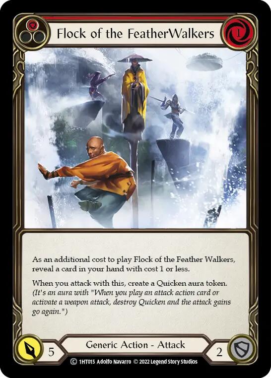 Flock of the Feather Walkers (Red) [1HT015] (History Pack 1 Dorinthea Blitz Deck)