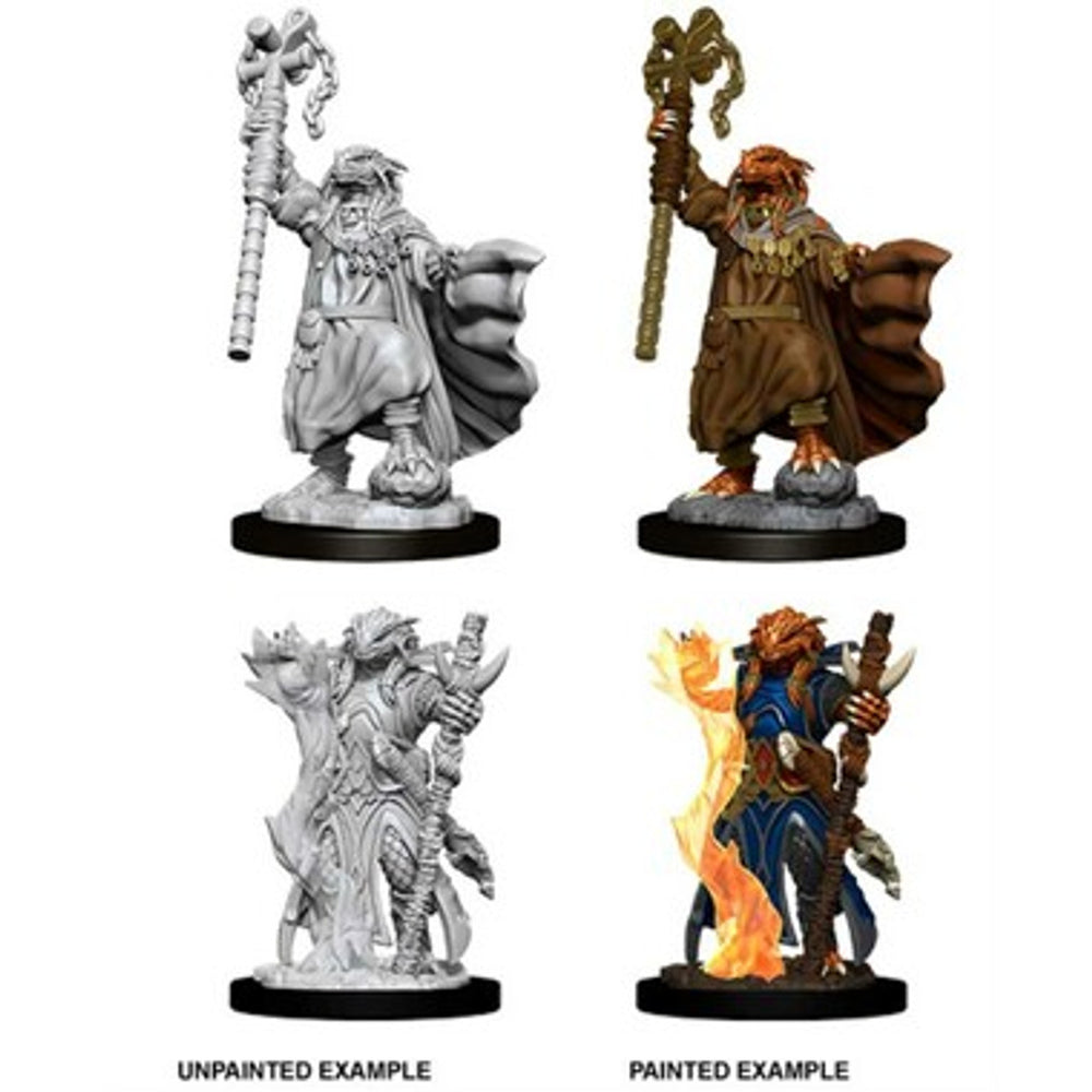 Dungeons & Dragons Nolzur`s Marvelous Unpainted Miniatures: W1 Dragonborn Sorcerer