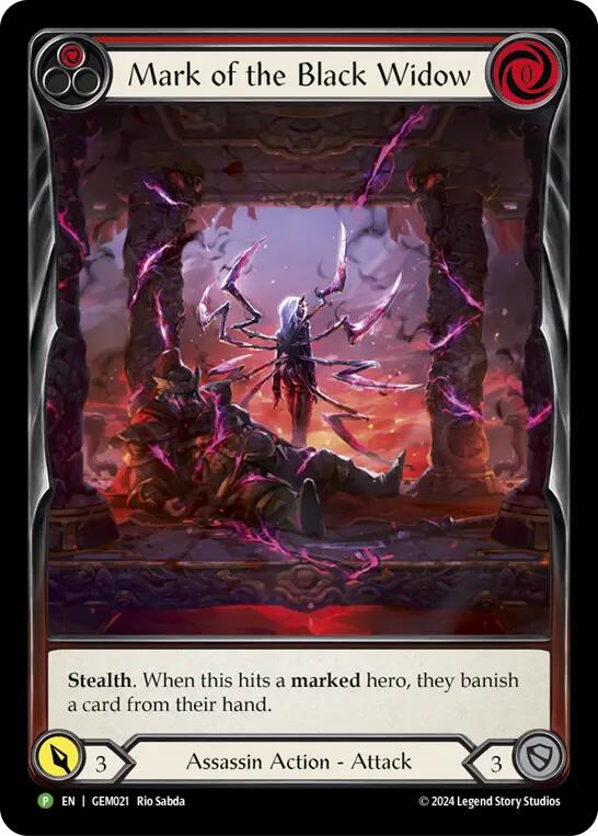 Mark of the Black Widow [GEM021] (GEM Pack 1)