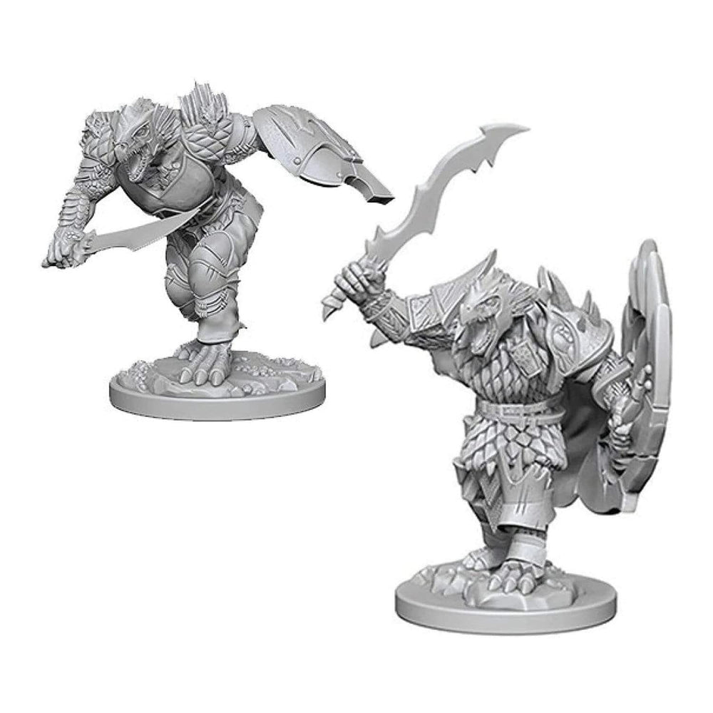 Dungeons & Dragons Nolzur`s Marvelous Unpainted Miniatures:  W1 Dragonborn Fighter