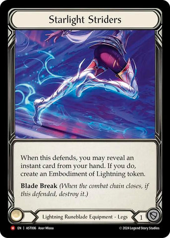 Starlight Striders [AST006] (Armory Deck: Aurora)  Rainbow Foil