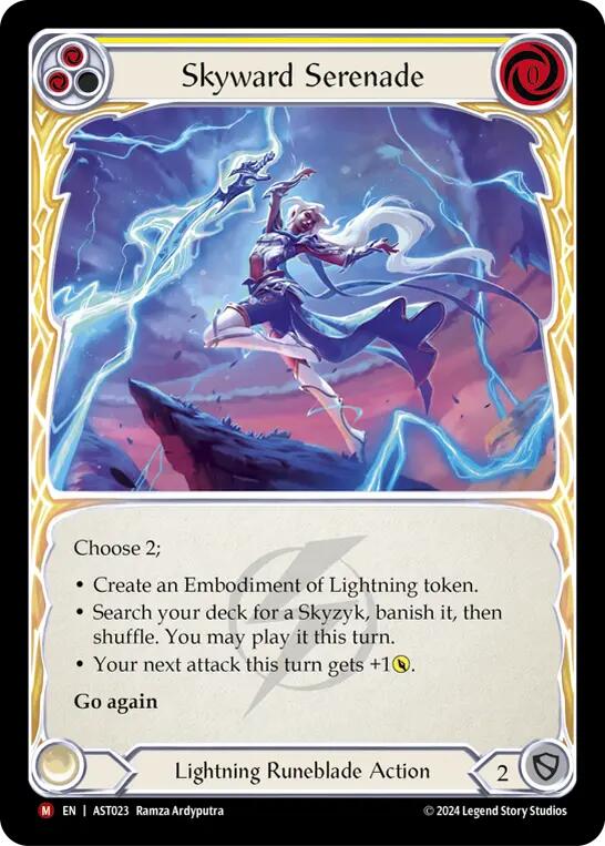 Skyward Serenade [AST023] (Armory Deck: Aurora)