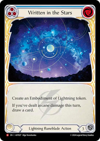 Written in the Stars [AST027] (Armory Deck: Aurora)  Rainbow Foil