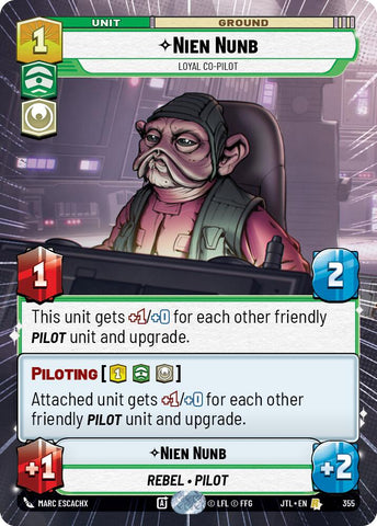 Nien Nunb - Loyal Co-Pilot (355) (Hyperspace) (355) [Jump to Lightspeed]
