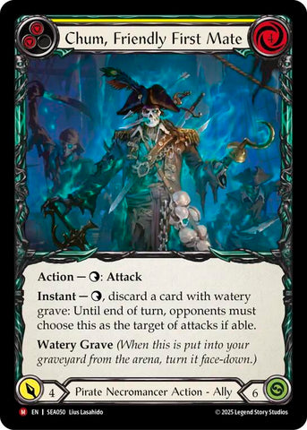 Chum, Friendly First Mate [SEA050] (High Seas)  Rainbow Foil