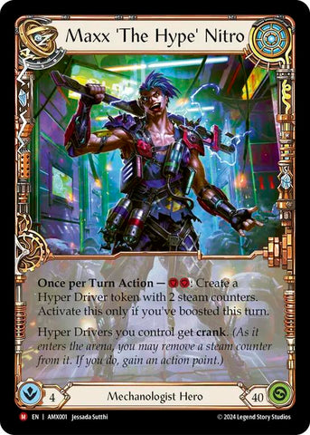 Maxx 'The Hype' Nitro [AMX001] (Armory Deck: Maxx Nitro)