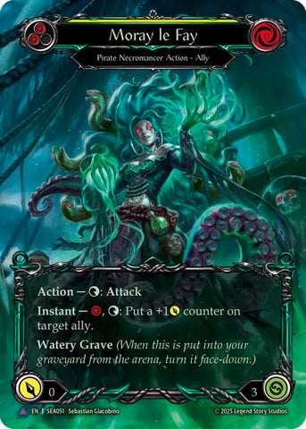 Moray le Fay (Marvel) [SEA051] (High Seas)  Cold Foil