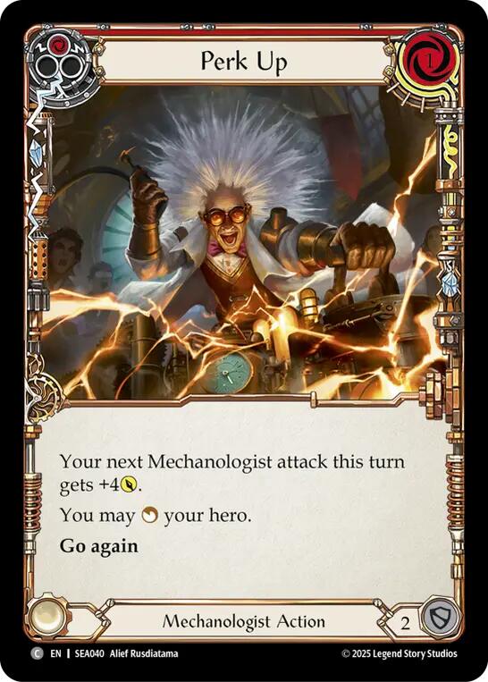 Perk Up [SEA040] (High Seas)  Rainbow Foil