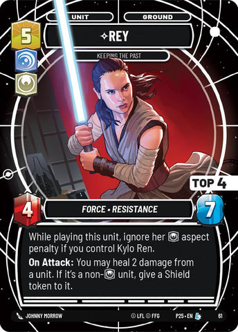Rey (61) - Keeping the Past (Top 4) (61) [Store Showdown Promos]