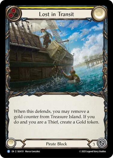 Lost in Transit [SEA151] (High Seas)  Rainbow Foil