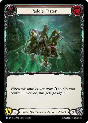 Paddle Faster [AGB010] (Armory Deck: Gravy Bones)