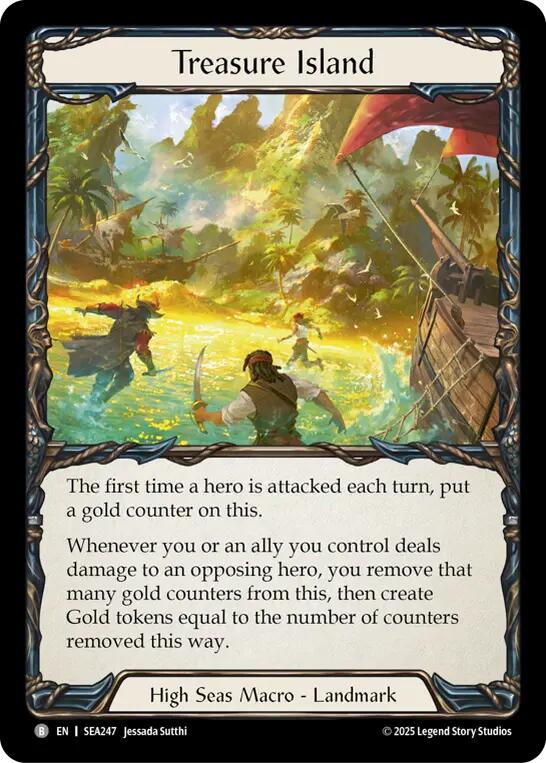 Sticky Fingers // Treasure Island [SEA124//SEA247] (High Seas)