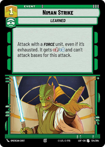 Niman Strike (124/264) (124/264) [Legends of the Force]
