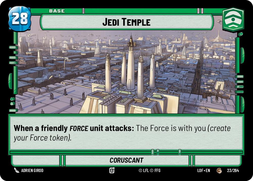 Jedi Temple // Force (023/264 // T03/T03) (023/264 // T03/T03) [Legends of the Force]