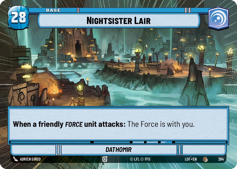 Nightsister Lair // Force (284 // t03) (Hyperspace) (284 // T03) [Legends of the Force]