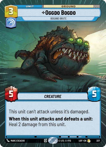 Oggdo Bogdo - Bogano Brute (327) (Hyperspace) (327) [Legends of the Force]