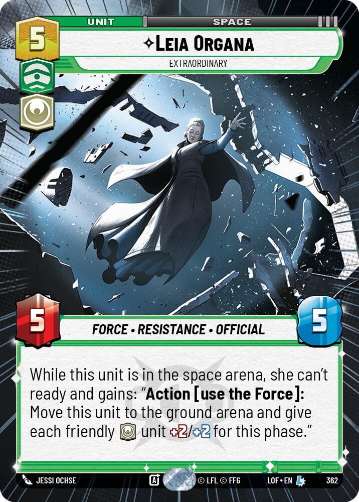 Leia Organa - Extraordinary (362) (Hyperspace) (362) [Legends of the Force]