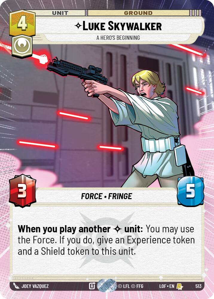 Luke Skywalker - A Hero's Beginning (513) (Hyperspace) (513) [Legends of the Force]