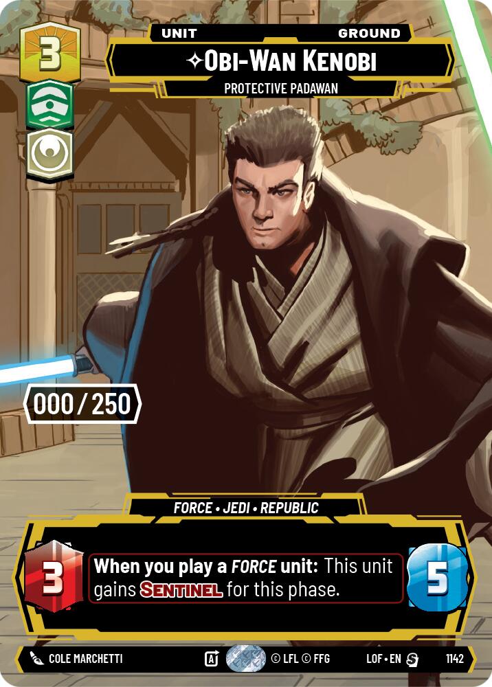 Obi-Wan Kenobi - Protective Padawan (1142) (Serialized) (1142) [Legends of the Force]