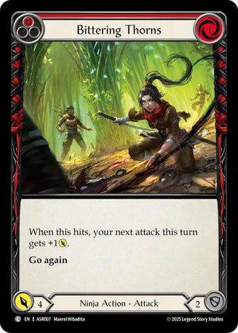 Bittering Thorns (Red) [ASR007] (Armory Deck: Ira)