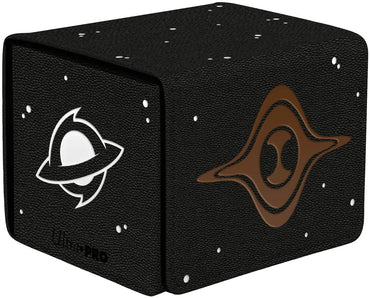Ultra PRO: Alcove Edge Deck Box with Interior Printing - Edge of Eternities (Black Mythic)